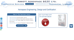 Desktop Screenshot of abbottaerospace.com